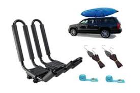 Photo 1 of 1 pair Kayak Rack J-Bar Car Roof Rack for Canoe Carrier 