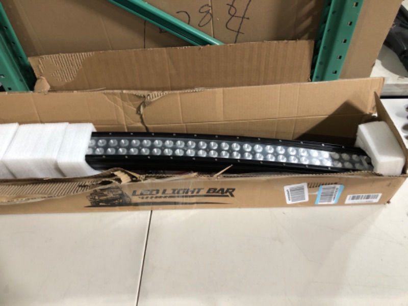 Photo 2 of Nilight 42Inch 240W Curved Led Light Bar Spot Flood Combo Led Off Road Lights and 14AWG 5Pin Rocker Switch Wiring Harness Kit