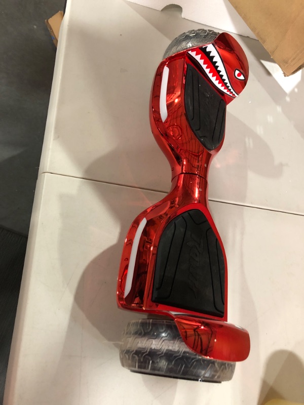 Photo 2 of Hoverboard for Kids Teens with Nose Art Shark Design by Rawrr Lite