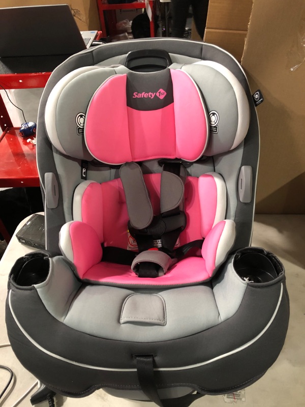 Photo 3 of **SEE NOTES** 
Safety 1st Grow and Go All-in-One Convertible Car Seat, Rear-facing 5-40 pounds, Forward-facing 22-65 pounds, and Belt-positioning booster 40-100 pounds, Carbon Rose
