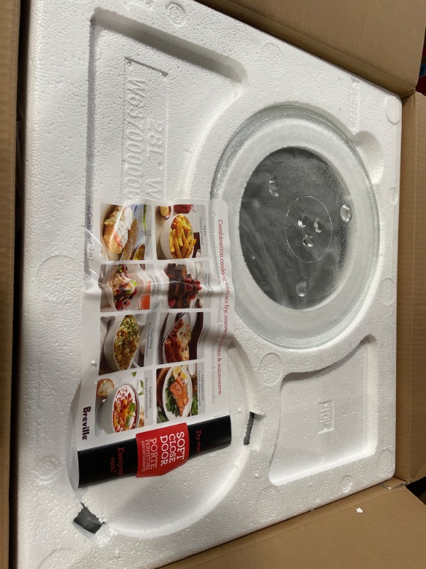 Photo 1 of Breville BMO870BSS1BUC1 Combi Wave 3 in 1, Brushed Stainless Steel 