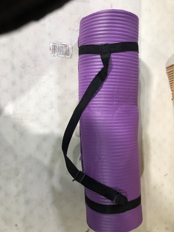 Photo 1 of Amazon Basics 1/2-Inch Extra Thick Exercise Yoga Mat
