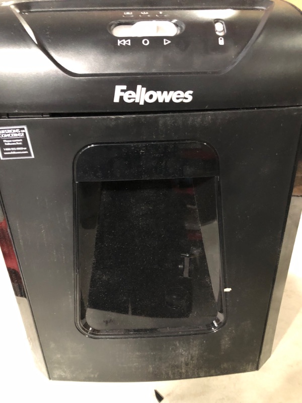 Photo 2 of Fellowes 12C15 12 Sheet Cross-Cut Paper Shredder for Home and Office with Safety Lock 12 Sheet Paper Shredder