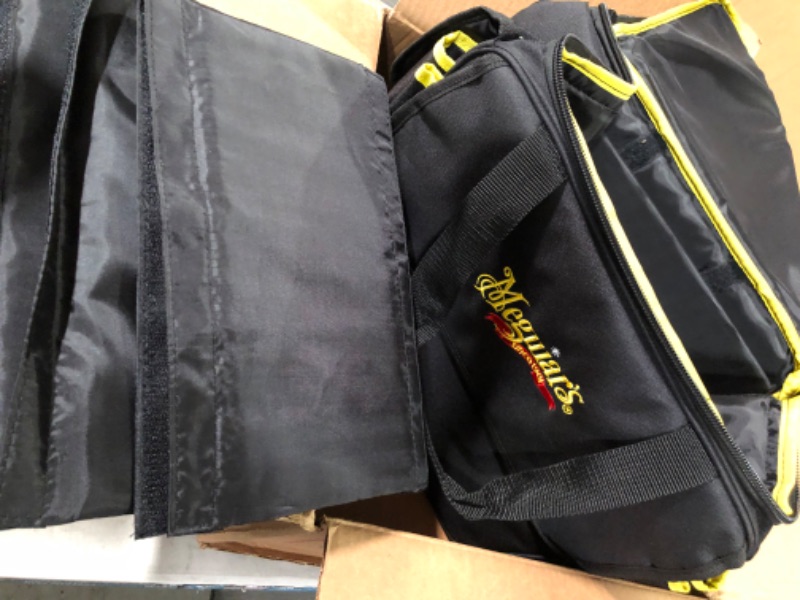 Photo 4 of Meguiar's X210400 Detailing Bag, 1 Bag, Black