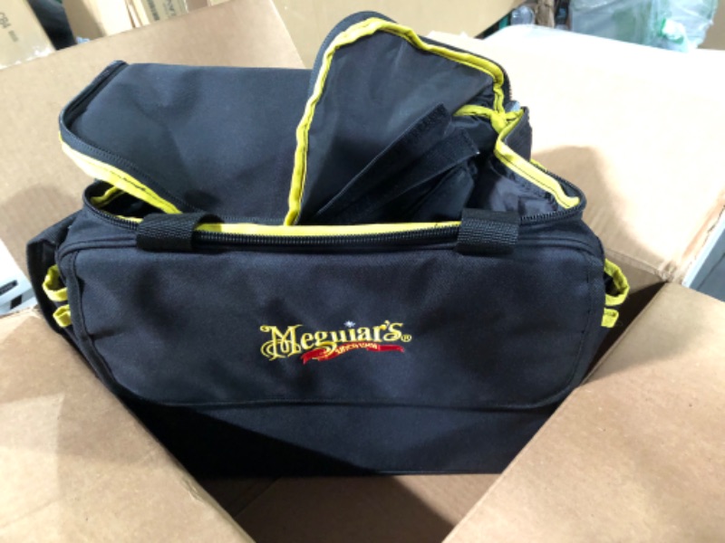 Photo 3 of Meguiar's X210400 Detailing Bag, 1 Bag, Black