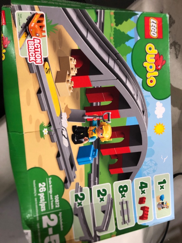 Photo 2 of LEGO DUPLO Town Train Bridge and Tracks 