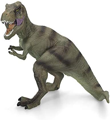 Photo 2 of COGO MAN Jurassic Dinosaur Figure Tyrannosaurus rex Toys, Realistic Dinosaur Toys Simulation Action Figure Model Toy for Children Toy Gifts Green