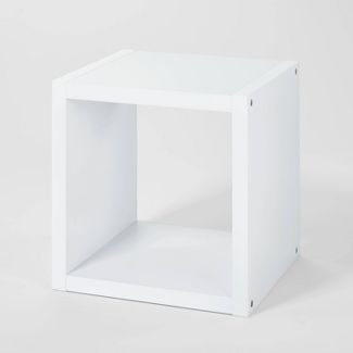 Photo 1 of brightroom Cube Wall shelf, white, holds up to 40.5lbs, 16 1/16"H x 15 15/16"W x 14 9/16"D