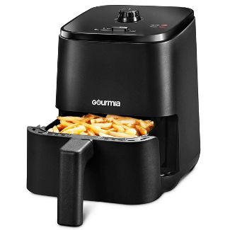 Photo 3 of Gourmia Compact Air Fryer
2-QT. air fryer powered by FryForce 360°- Technology
Fry crispy, delightful food using little or no oil
Features a 60-minute timer which shuts off automatically
Includes dishwasher-safe nonstick basket and crisper tray
A smooth a