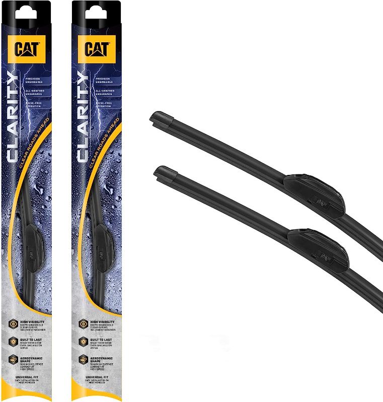 Photo 1 of Caterpillar Clarity Replacement Windshield Wiper Blades 28in. 2pack