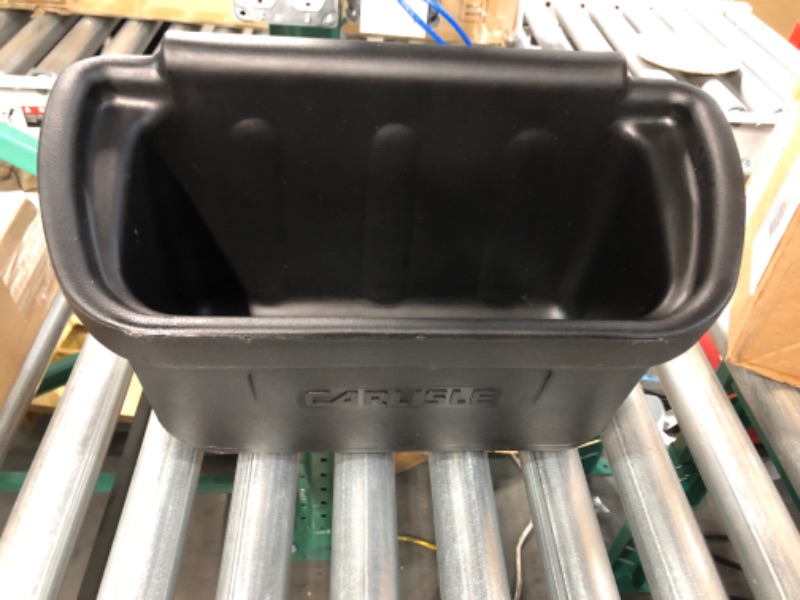 Photo 3 of [USED] Carlisle Products Polycarbonate Silverware Bin for Bussing Cart, Black