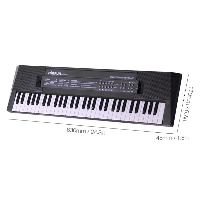 Photo 1 of Bigfun 61 Key Electronic Keyboard 