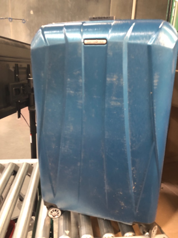 Photo 2 of * USED * Samsonite Centric 2 Hardside Expandable Luggage with Spinner Wheels, Caribbean Blue, 2-Piece Set (20/24) 2-Piece Set (20/24) Caribbean Blue