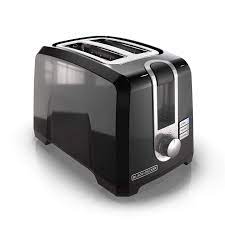 Photo 1 of * USED * BLACK+DECKER 2-Slice Extra-Wide Slot Toaster, Square, Black, T2569B