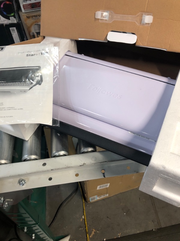 Photo 1 of Fellowes Binding Machine Star+ Comb Binding (5006501), 3.1" x 17.7" x 9.8"