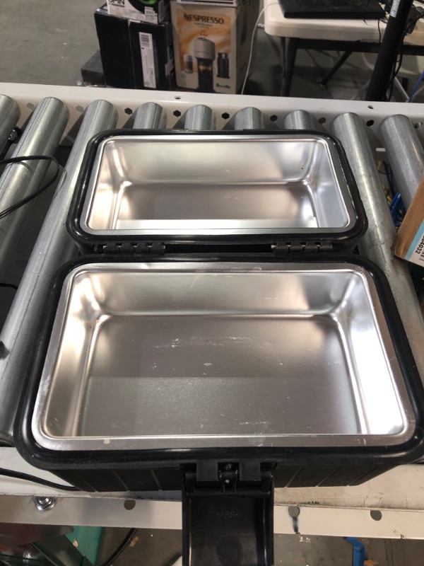 Photo 1 of * USED * Koolatron 12V Black Heating Lunch Box Stove 1.6 Qt (1.5 L), Classic Construction Worker Lunchbox for Car, SUV, Truck, RV, Boat