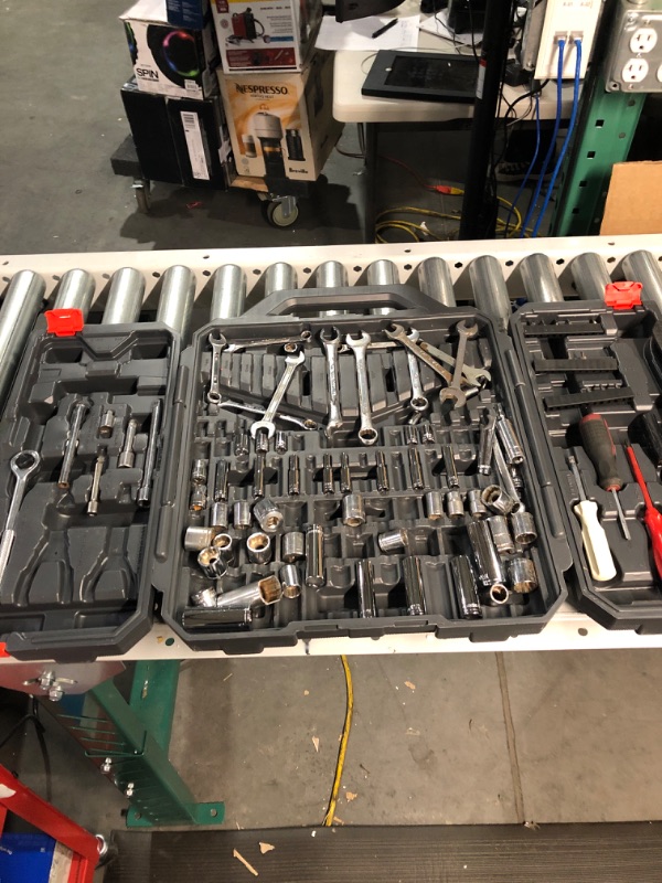 Photo 2 of * MISSING PIECES / DAMAGED * USED *  Professional Tool Set in Tool Storage Case 