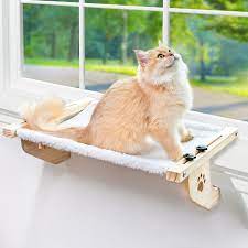 Photo 2 of * MISSING PIECES * AMOSIJOY Cat Sill Window Perch Sturdy Cat Hammock Window Seat 