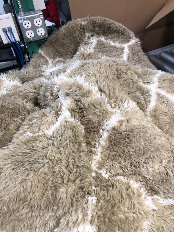 Photo 3 of * USED * 8' x 10' Soft Touch Shag Rug BIEGE