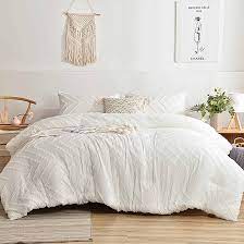 Photo 1 of * USED * Nanko Queen Duvet Cover Set White