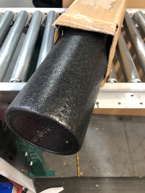 Photo 1 of Amazon Basics High-Density Round Foam Black 24-Inch Roller