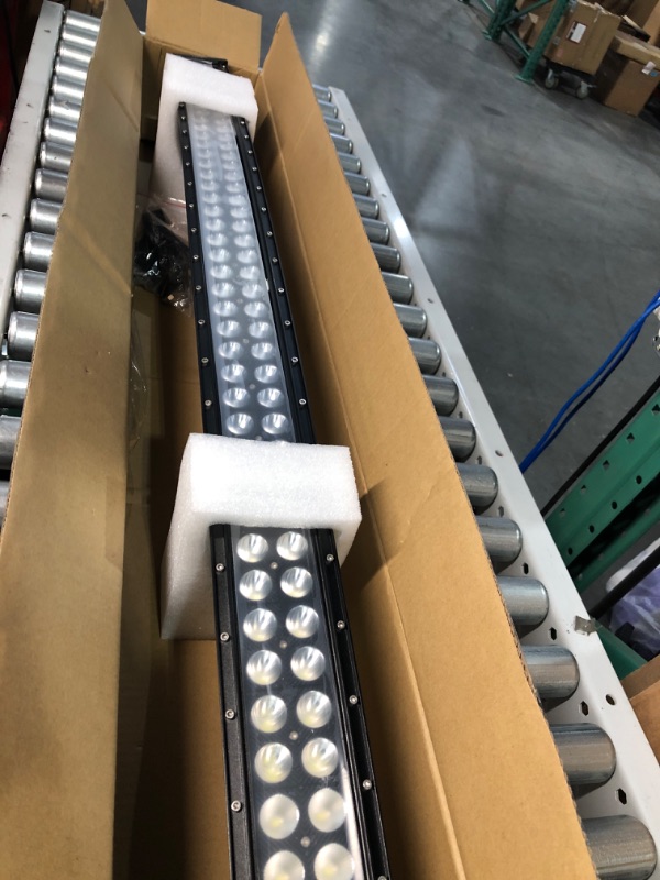 Photo 2 of * MISSING ELECTRICAL HARDWARE * Nilight LED Light Bar 50Inch 288W Curved Spot Flood Combo Led Off Road Lights with 12V 12AWG Wiring Harness Kit-1 Lead , 2 Years Warranty