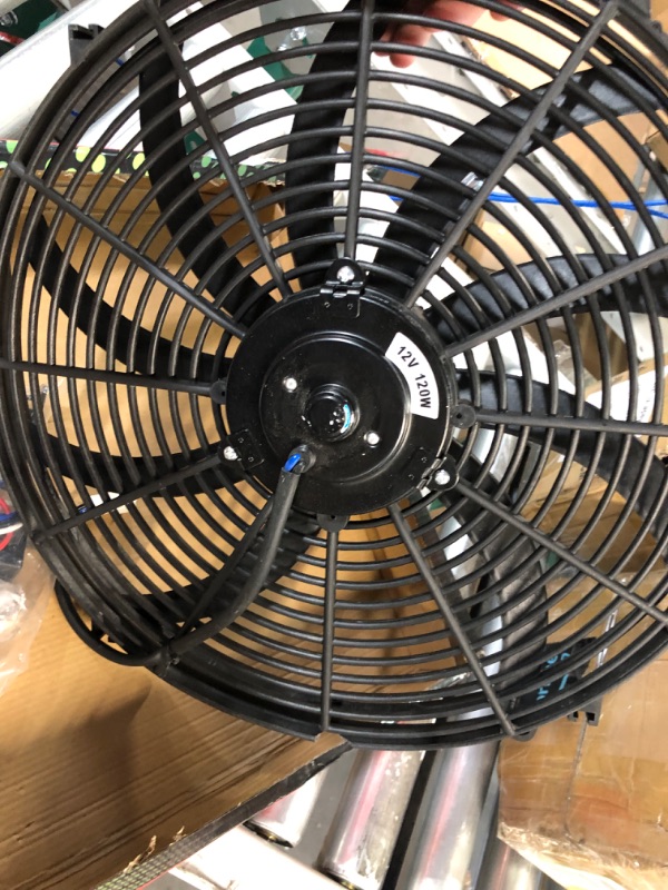 Photo 2 of [dmg] BLACKHORSE-RACING 16" 16 inch Electric Radiator Fan