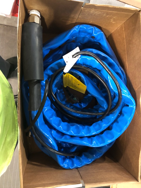 Photo 2 of Camco 25ft Cold Weather Heated Drinking Water Hose Can Withstand Temperatures Down to -40°F/C- Lead and BPA Free.