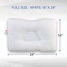 Photo 1 of * USED * Core Products Tri-Core Cervical Support Pillow for Neck Pain, Orthopedic Contour Pillow, Gentle, White, Midsize, 22" x 15"