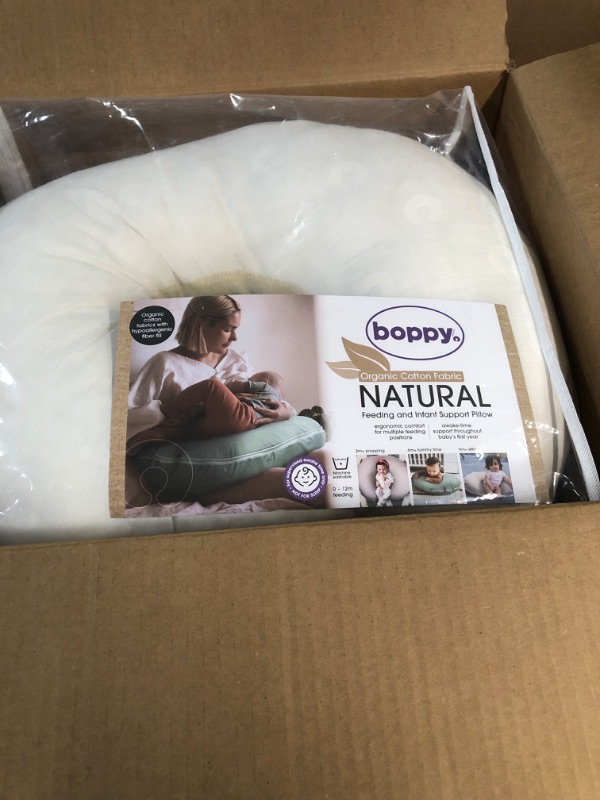 Photo 2 of Boppy Nursing Pillow – Bare Naked | Breastfeeding and Bottle Feeding, Propping Baby, Tummy Time, Sitting Support | Pillow Only