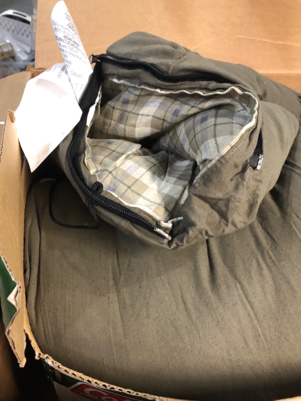 Photo 3 of * USED * Coleman Big & Tall Sleeping Bag | 0°F Sleeping Bag | Heritage Cold-Weather Camping Sleeping Bag