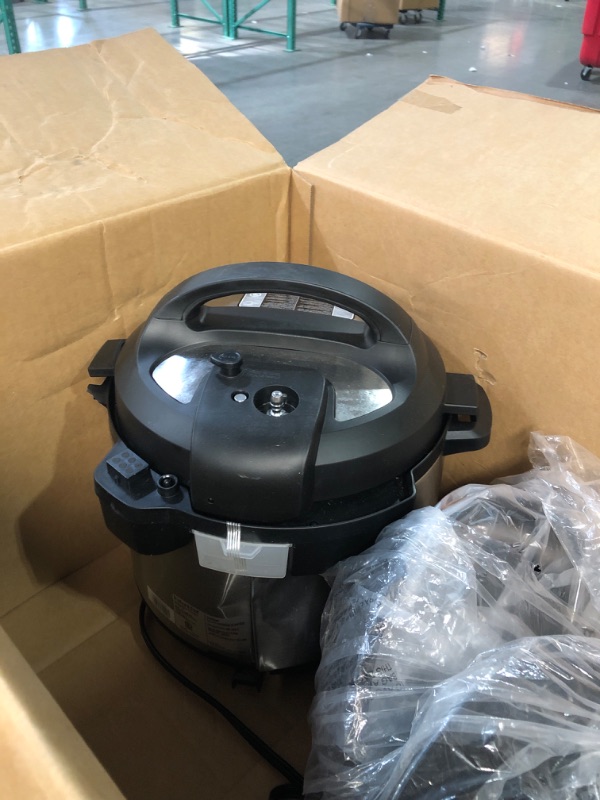 Photo 4 of * DAMAGED * Instant Pot 8 qt 11-in-1 Air Fryer Duo Crisp + Electric Pressure Cooker