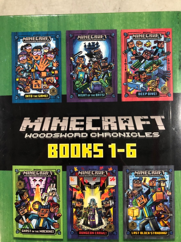 Photo 6 of Minecraft Woodsword Chronicles: The Complete Series: Books 1-6 - (Stepping Stone Book(tm)) by Nick Eliopulos