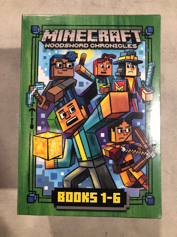 Photo 2 of Minecraft Woodsword Chronicles: The Complete Series: Books 1-6 - (Stepping Stone Book(tm)) by Nick Eliopulos