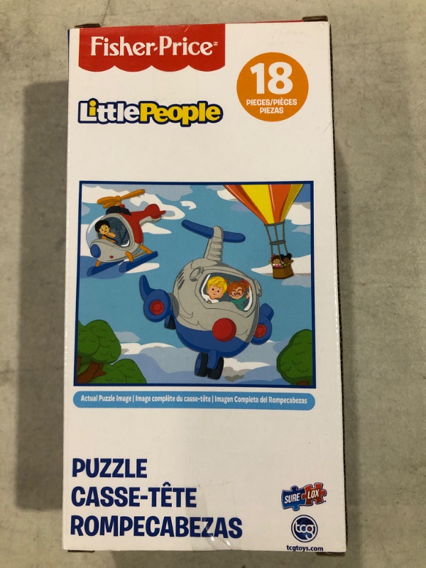 Photo 1 of Fisher-Price Little People Flying 18 Piece Puzzle for Ages 3+