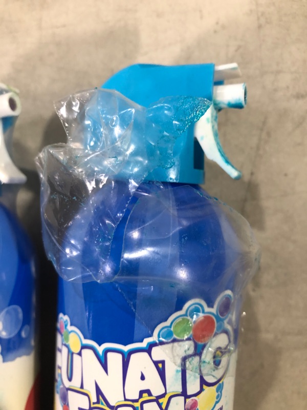 Photo 3 of [2pc] Funatic Foam Blue Bubble Gum - Soap Foam - Ages 3+