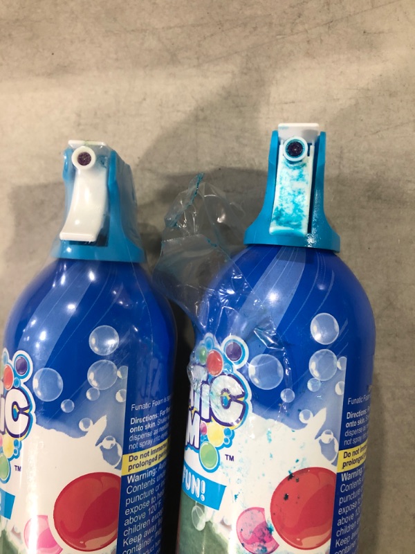 Photo 4 of [2pc] Funatic Foam Blue Bubble Gum - Soap Foam - Ages 3+