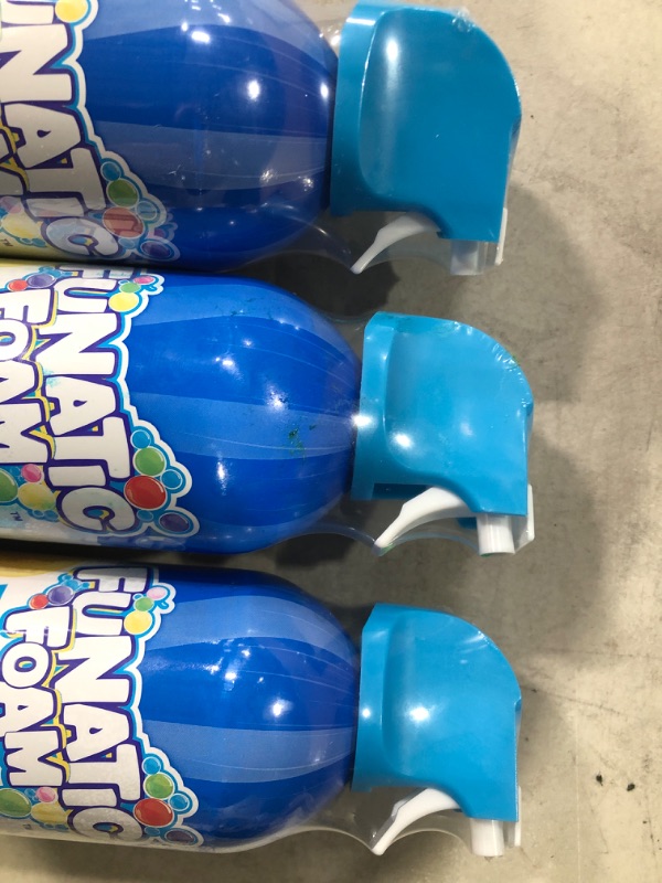 Photo 1 of [3pc] Funatic Foam Blue Bubble Gum - Soap Foam - Ages 3+
