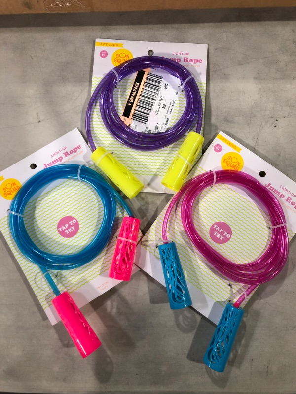 Photo 2 of [3pc] Jump Rope Light Up - Sun Squad - Asst. Colors