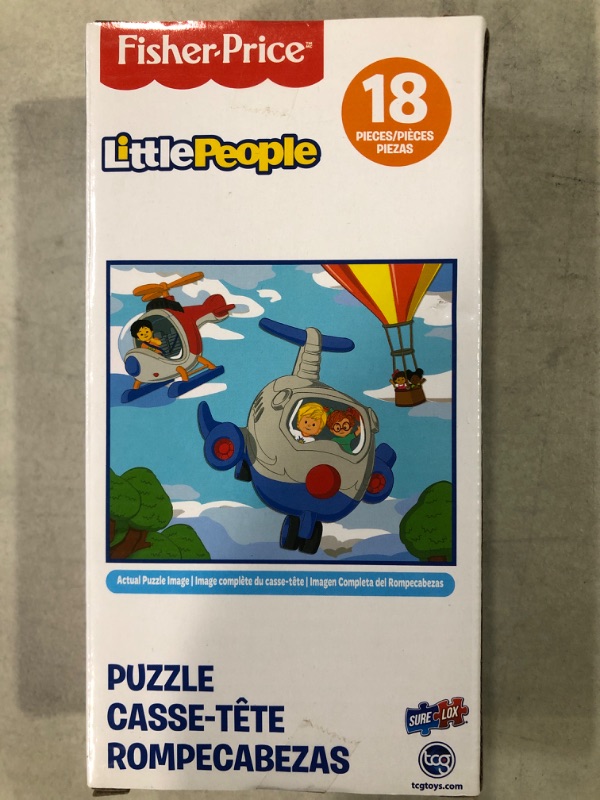 Photo 1 of Fisher-Price Little People Flying 18 Piece Puzzle for Ages 3+