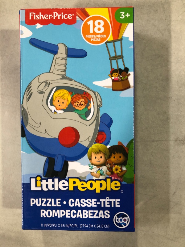 Photo 2 of Fisher-Price Little People Flying 18 Piece Puzzle for Ages 3+