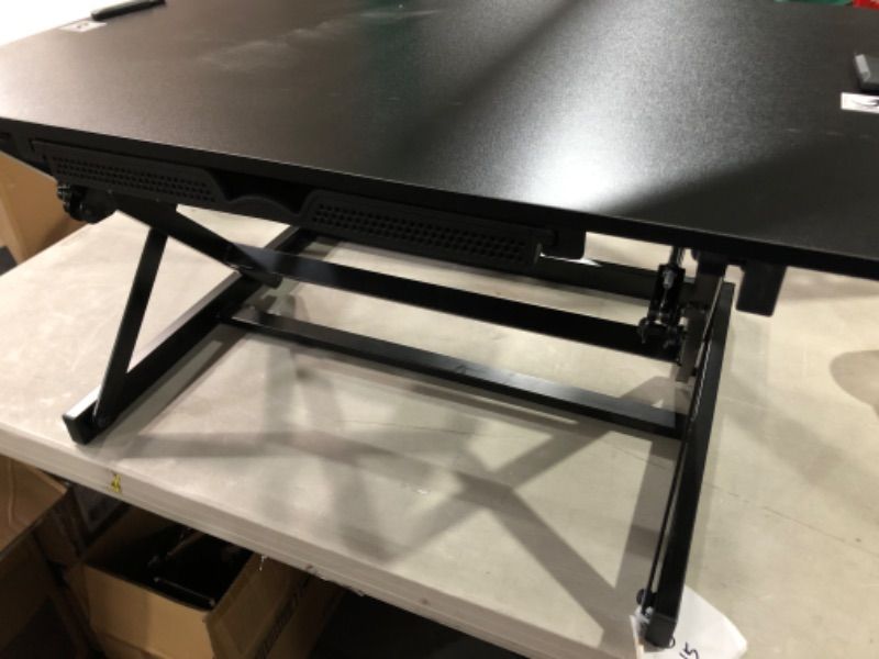 Photo 2 of 31.5"x 22" SHW-Height-Adjustable-Sit-to-Stand-Desk-Riser-Converter-Workstation