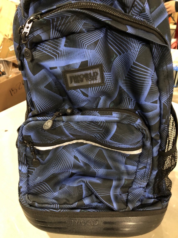 Photo 1 of J World New York Sunrise Rolling Backpack. Roller Bag with Wheels, Disco, 18" 18" Disco