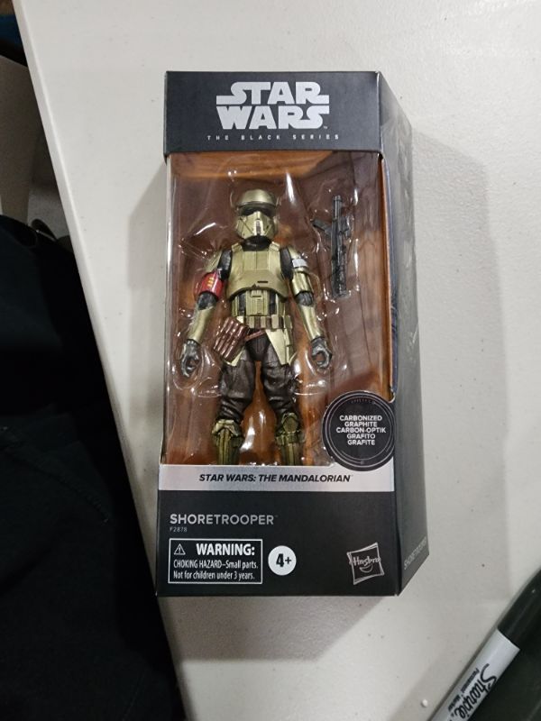 Photo 1 of Star Wars The Black Series Carbonized Collection Shoretrooper 