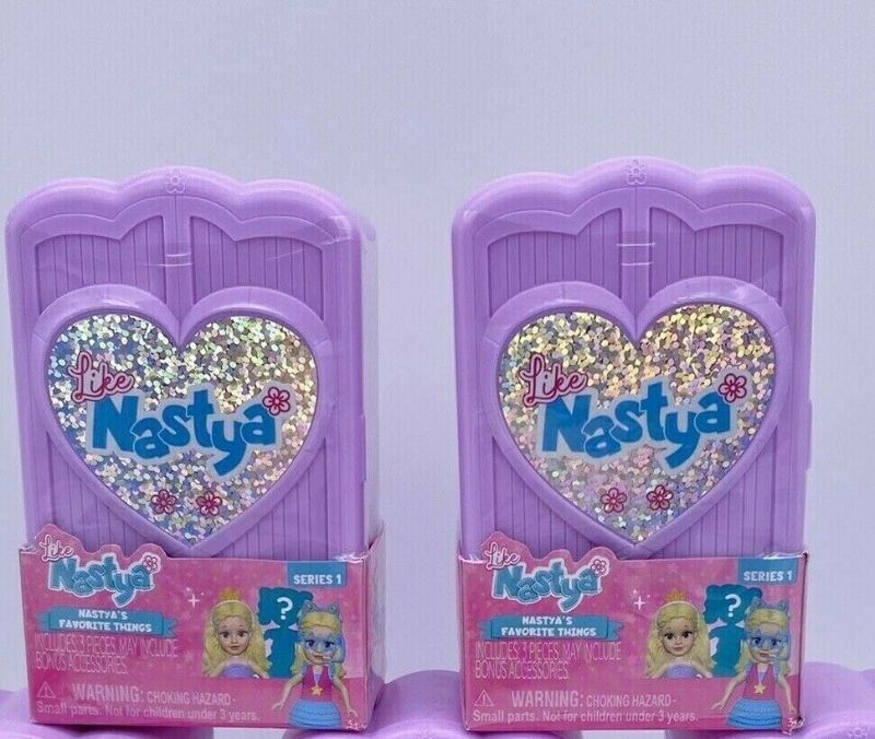 Photo 1 of Like Nastya Nastya S Favorite Things Mystery Pack 9pc
