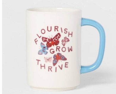 Photo 1 of 16oz Stoneware Flourish Grow Thrive Mug