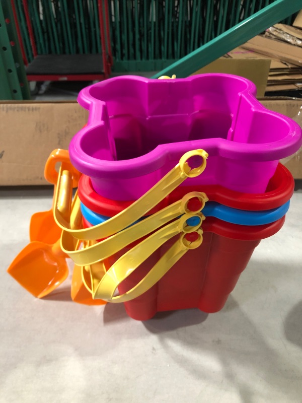 Photo 2 of [4x] 2pc Bucket & Shovel - Sun Squad - Asst. Colors