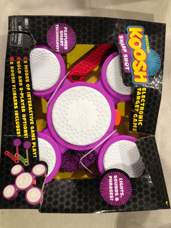 Photo 2 of Original Koosh Sharp Shot Electronic Game - Active Play for Ages 6 to 11 - Fat Brain Toys for Ages 6+