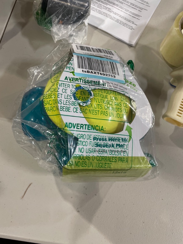 Photo 1 of Outward Hound Tennis Maze Craze Interactive Squeaky Dog Toy, Green
