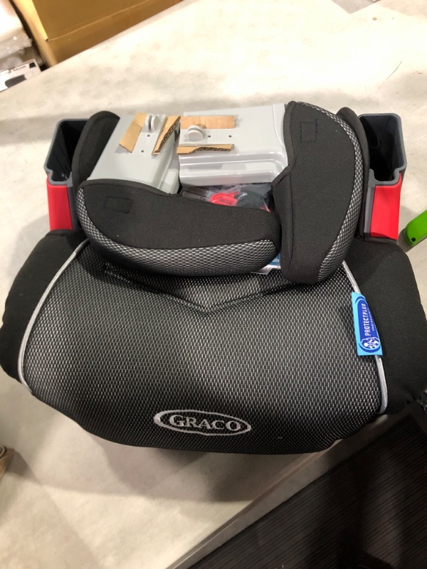 Photo 2 of Graco TurboBooster Backless Booster Car Seat, Galaxy Gray